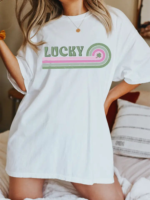 LUCKY IRISH GRAPHIC TEE
