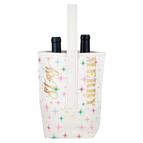 DOUBLE BOTTLE WINE TOTE