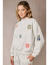 SKI PATCH SWEATSHIRT
