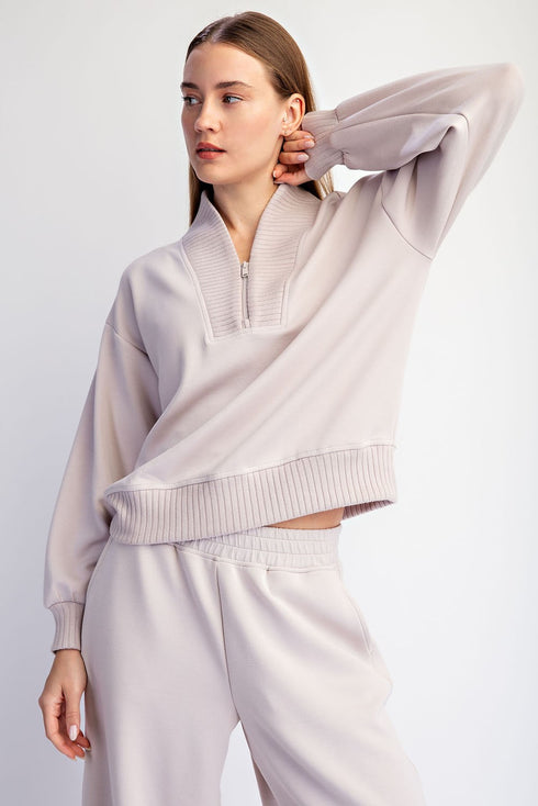 MODAL V NECK TOP