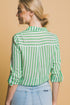 STRIPE BUTTON TOP