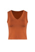 SMOOTH V CROP TANK