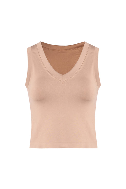 SMOOTH V CROP TANK