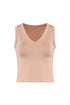 SMOOTH V CROP TANK