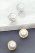VIOLA PEARL HALO EARRINGS