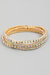 RHINESTONE BRACELET STACK