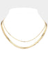 TRIPLE LAYERED NECKLACE