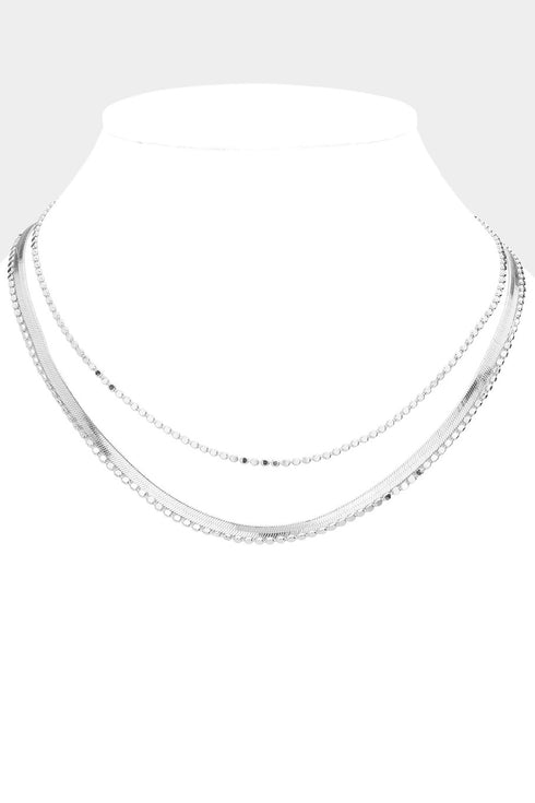 TRIPLE LAYERED NECKLACE