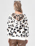 SOFT LEOPARD HOODED SWEATER