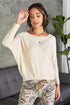 DOLMAN ANGORA SWEATER