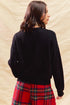 SEQUINS RIBBON SWEATER