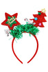 Christmas Shimmery Tinsel Novelty Head Boppers