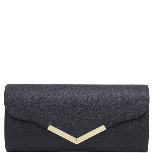 TEXTURE CHIC DESIGN CLUTCH