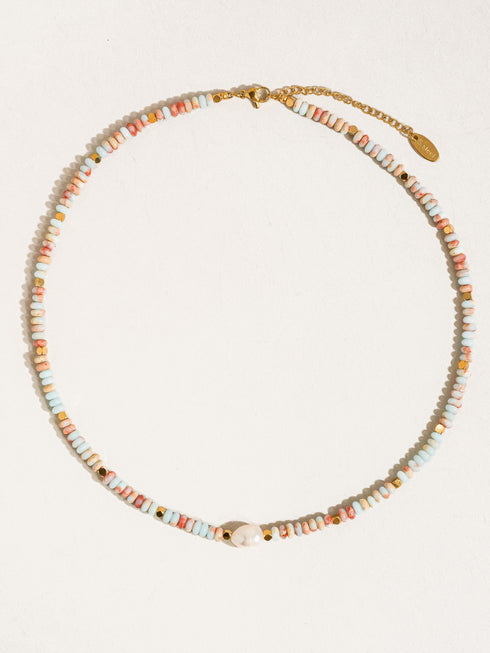 SWANK BEADED NECKLACE