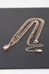 DOUBLE CRYSTAL CHAIN NECKLACE