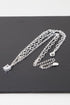DOUBLE CRYSTAL CHAIN NECKLACE