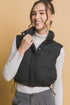 HIGH NECK PUFFER VEST