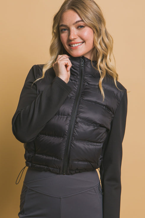 PUFFER SCUBA SLEEVE JACKET