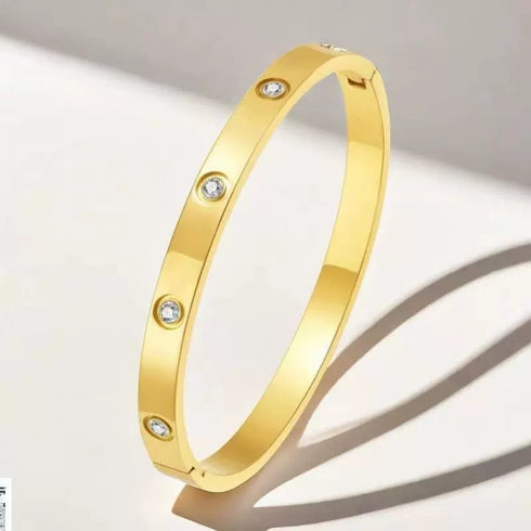 WR RHINESTONE BANGLE