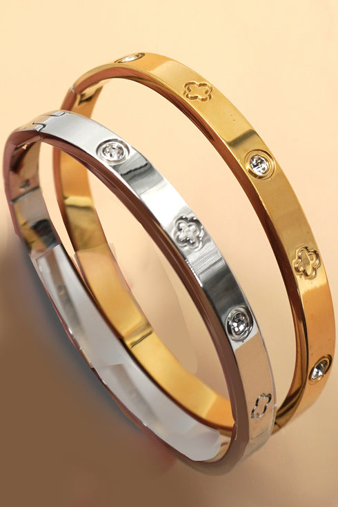 WR RHINESTONE BANGLE