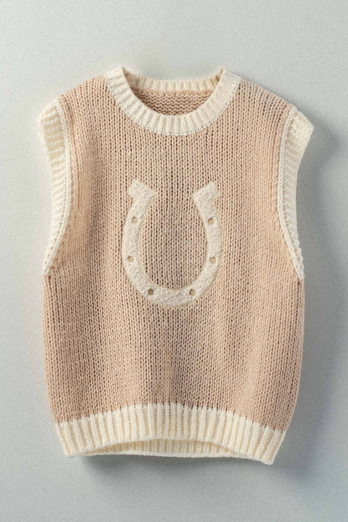HORSESHOE SWEATER VEST