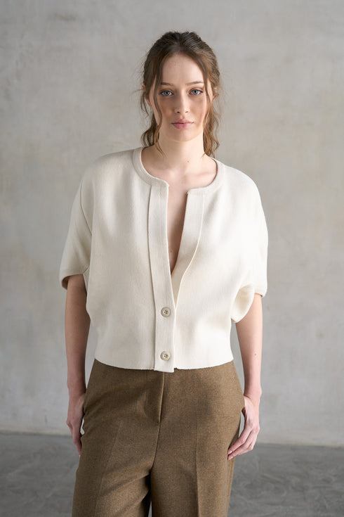 KIMIA SHORT SLEEVE CARDIGAN