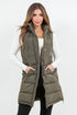 LONG PUFFER VEST