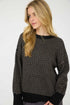 JACQUARD CREW NECK SWEATER