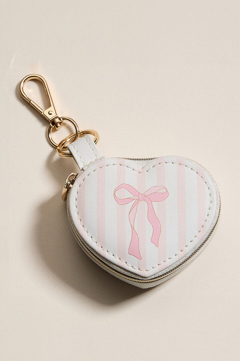 KEYCHAIN TRAVEL JEWELRY CASE