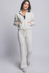 SOFT HALF ZIP SWEATSHIRT