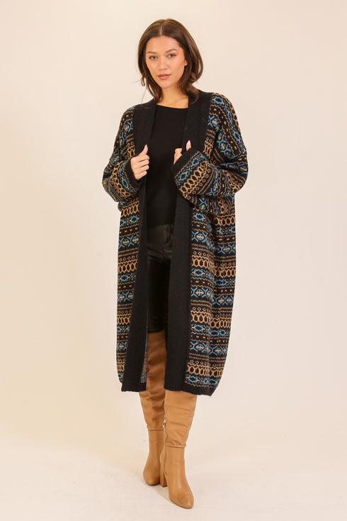 NORDIC FAIR ISLE CARDIGAN