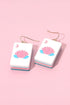 MAHJONG TILE EARRINGS