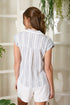 SHORT SLEEVE STRIPE TOP