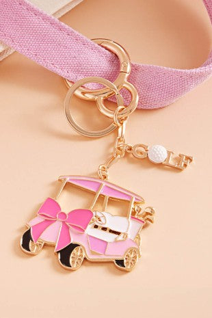 GOLF CART KEYCHAIN