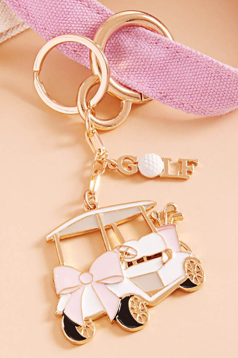 GOLF CART KEYCHAIN