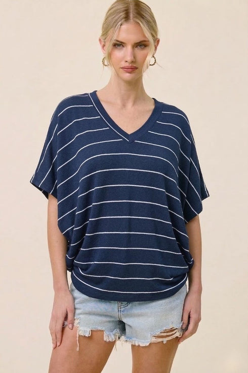 ADDISON STRIPE TOP