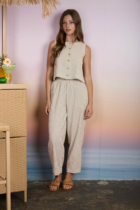 LISSA ROUND NECK TOP