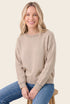 STITCHED DETAIL SWEATER