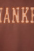 PLAID THANKFUL SWEATSHIRT