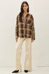 SUNSET PLAID FLANNEL SHIRT