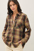 SUNSET PLAID FLANNEL SHIRT