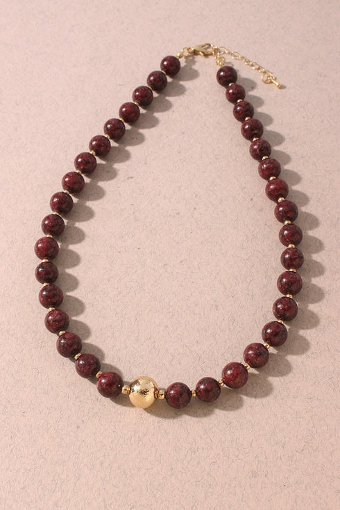 MARLOW BEADED NECKLACE