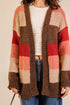 BOLD BLOCK STRIPE CARDIGAN