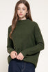 COZY FUNNEL NECK SWEATER