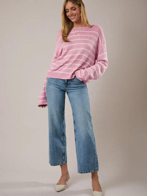 SPRING STRIPED SWEATER