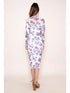 HANA MESH FLORAL DRESS