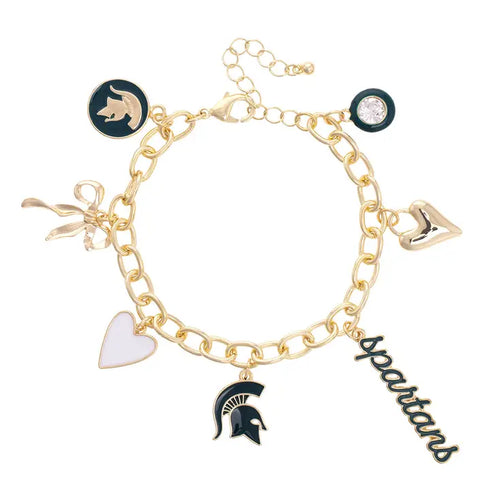 COLLEGE GAMEDAY CHARM BRACELET