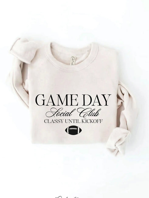 GAME DAY SOCIAL SWEATSHIRT