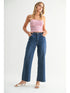SLIM SCISSOR CUT WIDE LEG