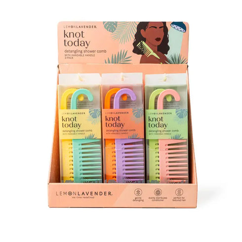 DETANGLE SHOWER COMB SET